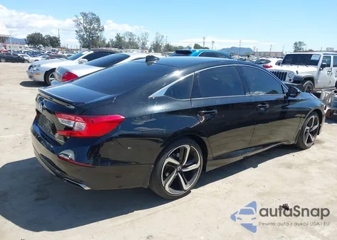 2019 Honda Accord Sport из США, поврежденный, VIN 1HGCV1F35KA079637